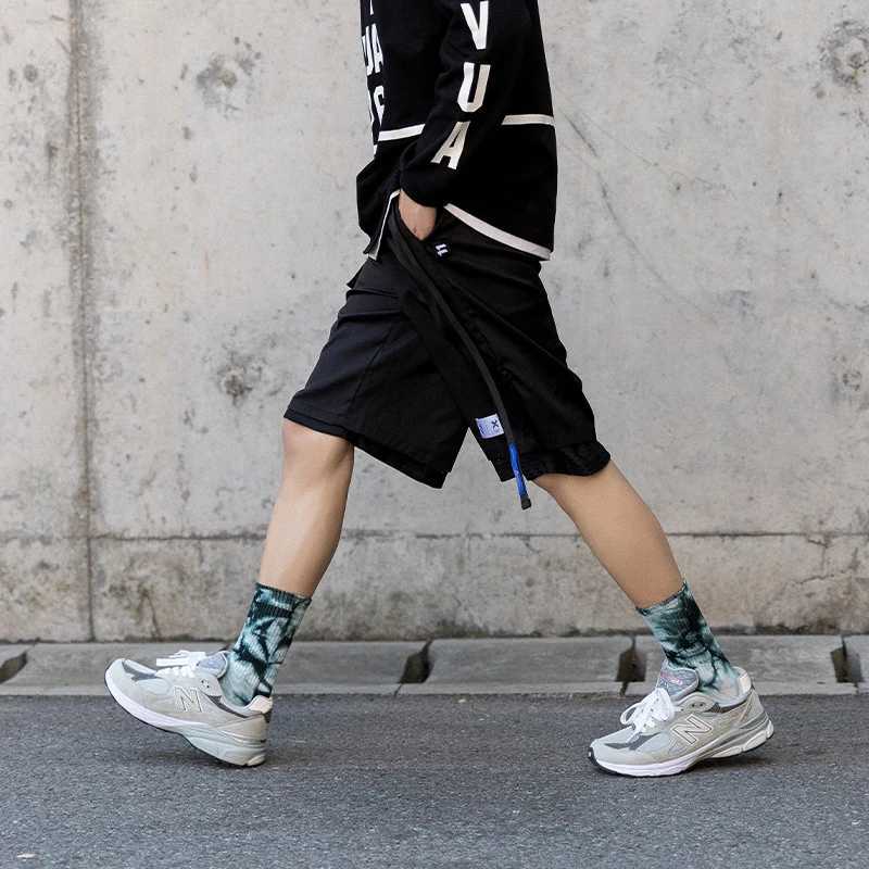 Socks Mens Streetwear Vortex Tie-dye Stockings Cotton Harajuku 3 Pairs/Box Women Socks Fashion Weed Hip Hop Pack Couples X250319