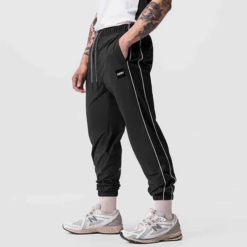 Summer Thin Mens Casual Pants Gym Fashion Brand Loose Quick Dry Trousers Man Running Jogging Fitness Sports Workout Sweatpants X250319