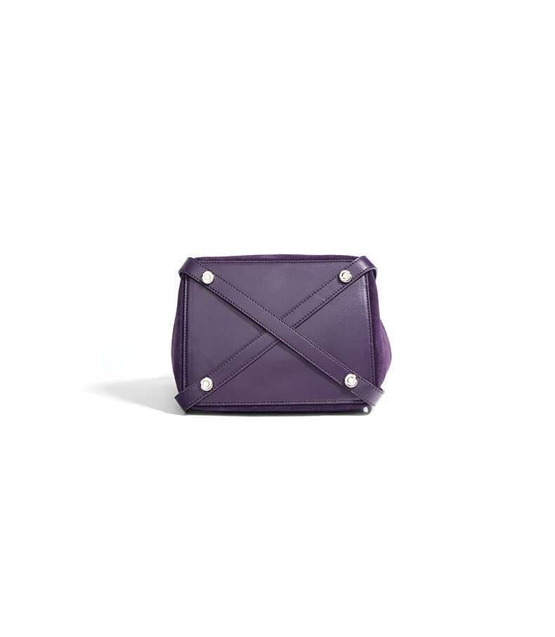 Suede Bags Women Shoulder Handbag And Purses Matte Leather Basket Bag Crossbody Mini Tote
