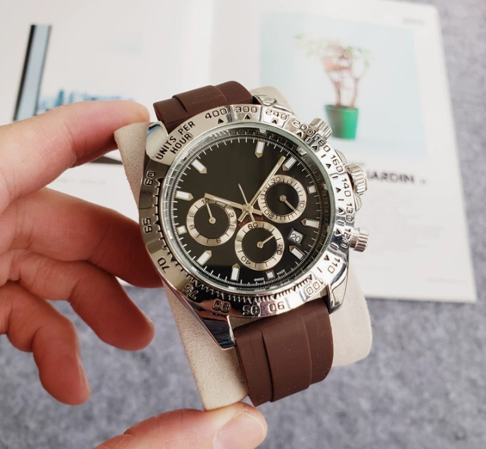 RLX Day Tonna Classic New quartz movement watches men high quality luxury mens watch multi-function chronograph montre Clocks Free Shipping Gifts