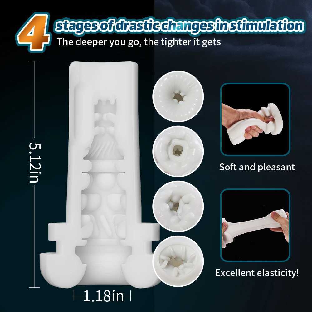 Automatic retractable male masturbation cup oral stimulation sucking vibration masturbation massage cat adult sex toyXJ250319