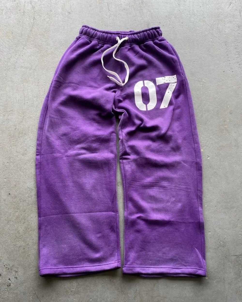 Streetwear Y2K Casual Baggy Sweatpants Drawstring Sports Pants Zipper Cardigan Fashion Digital Print Hooded Men Women Street Set X250319