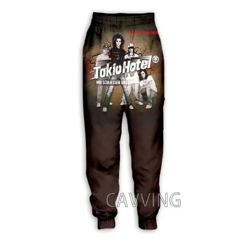 New Fashion Tokio Hotel Rock 3D Printed Casual Pants Sports Sweatpants Straight Pants Sweatpants Jogging Pants Trousers X250319