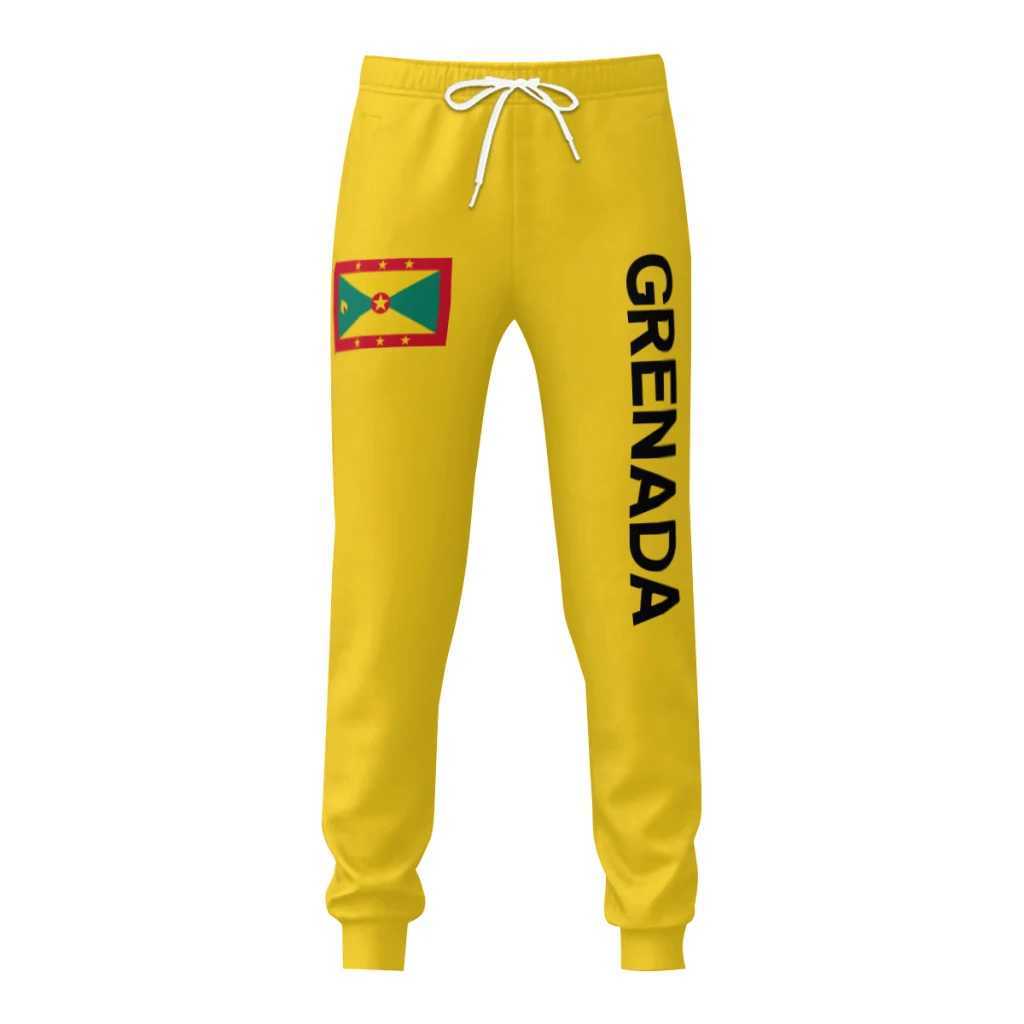 Grenada Flag Mens Sweatpants with Pockets Joggers for Men Sports Casual Sweat Pants With Drawstring X250319