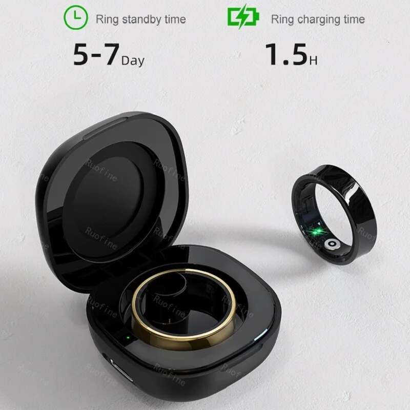 Qring R09 R06 Fiess Tracker Waterproof Connected Ring Man Remote Control Electronic Swimming Pool New Arrival Smartring 2024