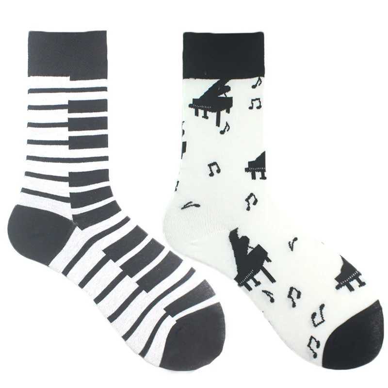 AB Professional Design Funny Socks Men Happy Animal Music Beer Skarpetki Socken Hip Hop Big Size Meias Skateboard Divertidos X250319