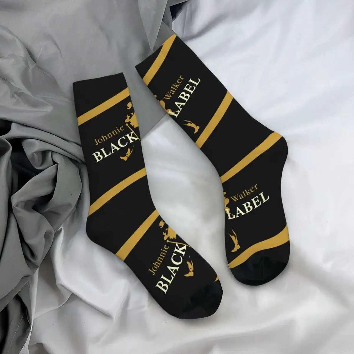 Johnnie Walker Socks Sweat Absorbing Stockings All Season Long Socks Accessories for Unisex Gifts X250319