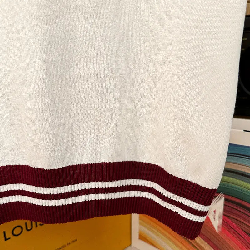 Summer Knitted Mens Polo Shirt Short Sleeve Collar T-shirt Splicing Work Color Fashionable Casual Top Slim Style 250317