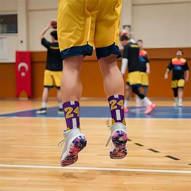 Professional Super Star Sports Basketball Socks Towel Bottom Socks Stocking Elite Thick Sports Running Cycling Socks X250319