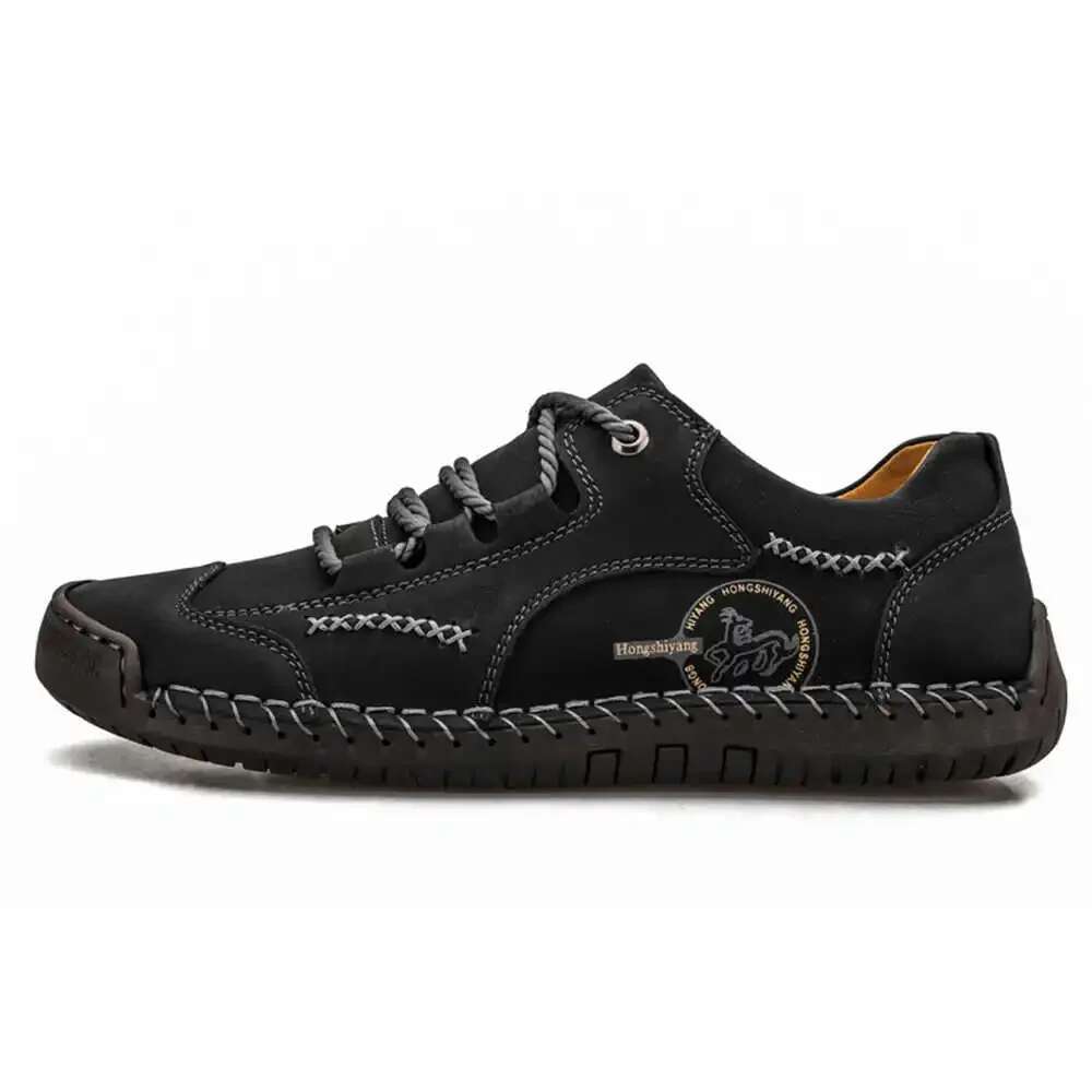 2025 new men's shoes casual design sports shoes boots designer fashionable black sports shoes special price industrial sewing