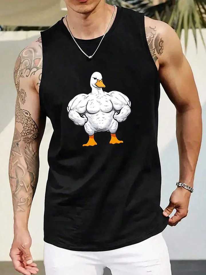 Summer Daily Leisure Mens Tank Top City Street Fashion Mens Tank Top Outdoor Sports Mens Sleeveless Top 3D Graffiti PrintingT250318