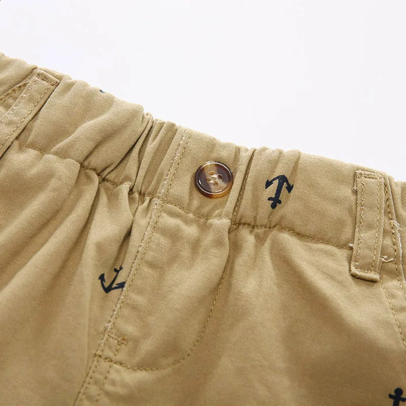 Baby Boy Shorts Korean Kids Girl Short Jeans Pants Preppy Style Kids Leisure Short Pants 2-7T 250319