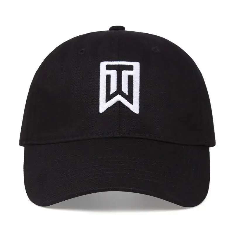 Tiger Woods Hip Hop Cotton Daddy Adjustable Turning Baseball Cap Outdoor Sports Truck Driver Hat