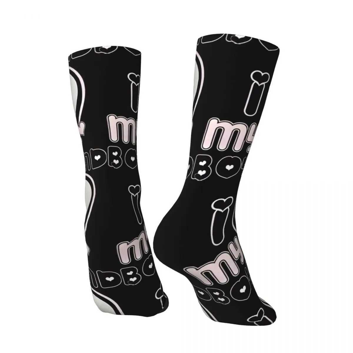 Happy Funny Mens Compression Socks Amazing Retro Harajuku Bang Chan Hip Hop Novel Casual Crew Crazy Socks Gift Printing X250319
