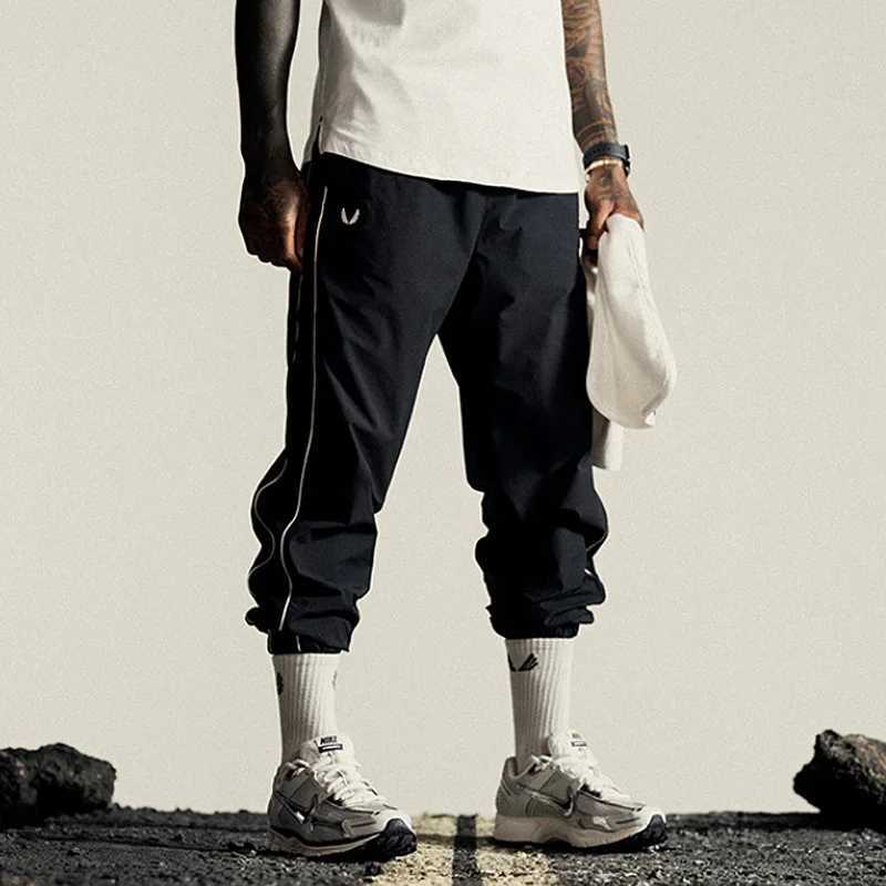 Summer Thin Mens Casual Pants Gym Fashion Brand Loose Quick Dry Trousers Man Running Jogging Fitness Sports Workout Sweatpants X250319
