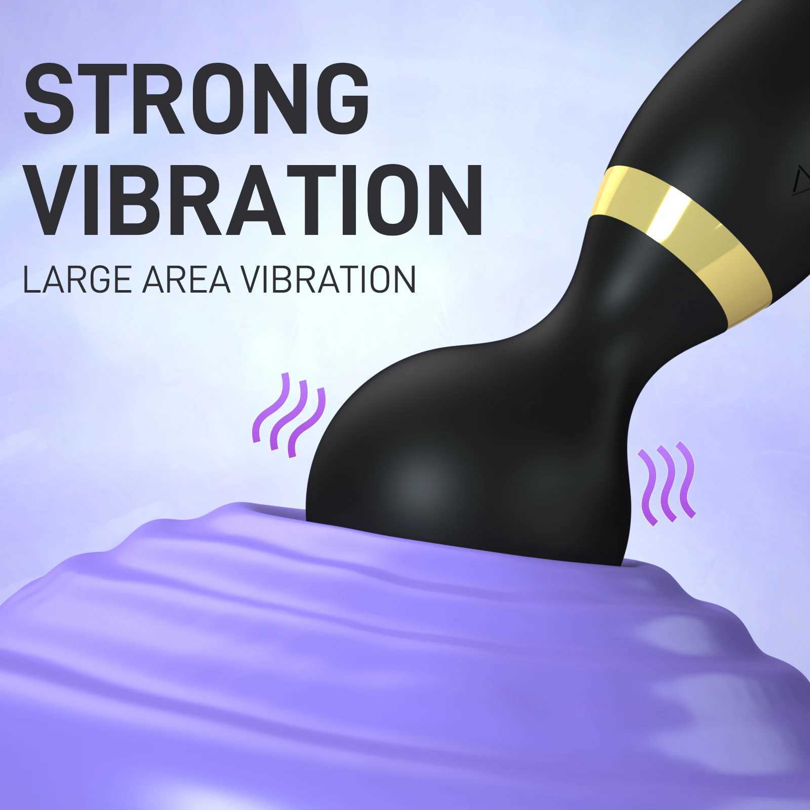 28 mode powerful fake penis vibrator Clitoris vaginal AV wand massage machine anal G-spot female massage machine adult sex toy W250319