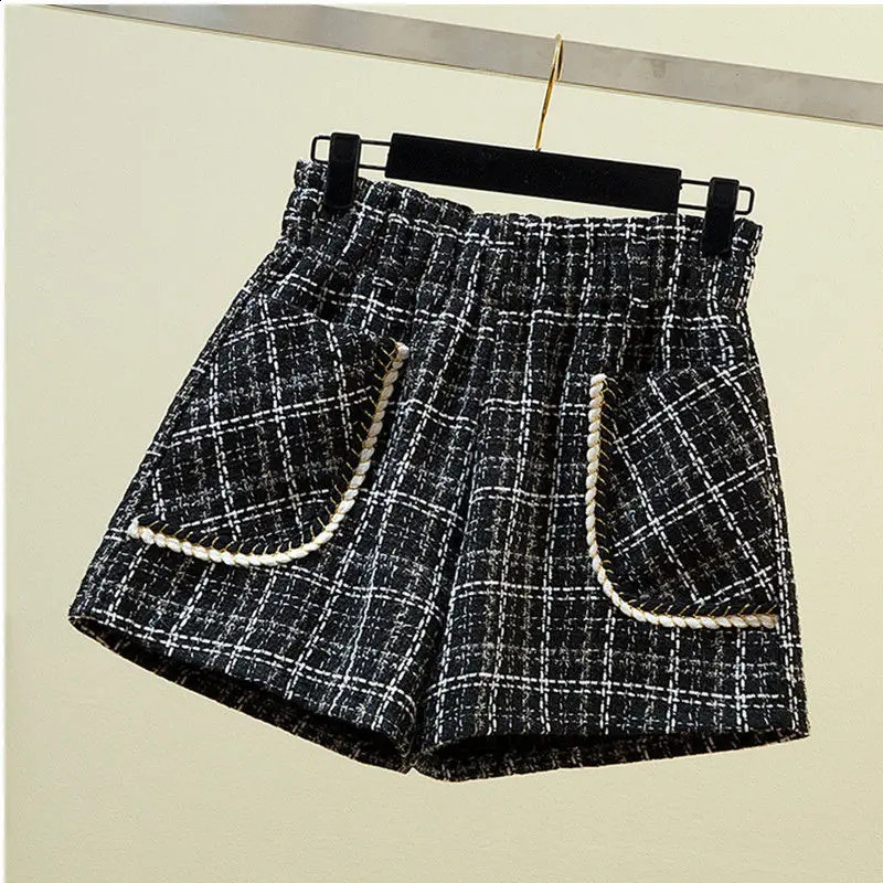 Spring Girls Fashion Plaid Shorts Baby Kids Children Clothes 100-160cm 250319