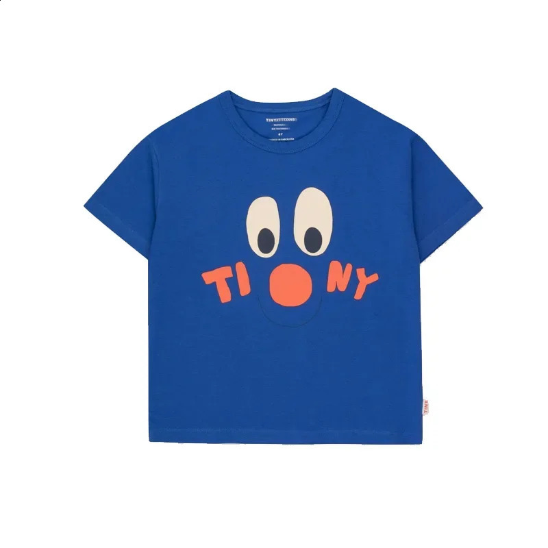 Cartoon Childrens T-shirt Fashion Cotton Boys Tees Summer Short Sleeve Shorts Casual Kawaii Girls T-shirt 2025 Kids Clothes 250319