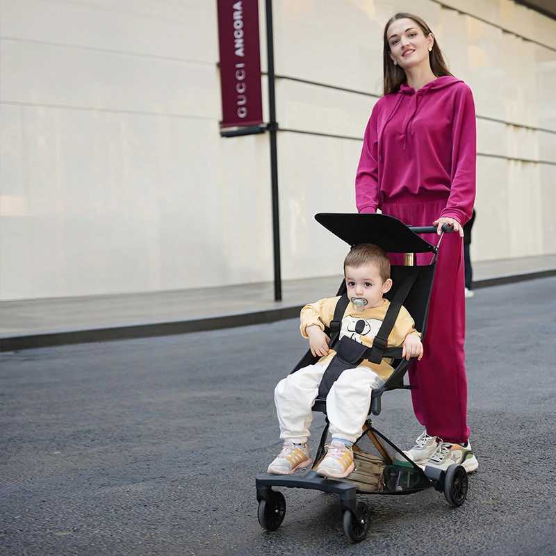 New lightweight baby travel stroller portable folding pocket stroller multifunctional baby stroller Z250319