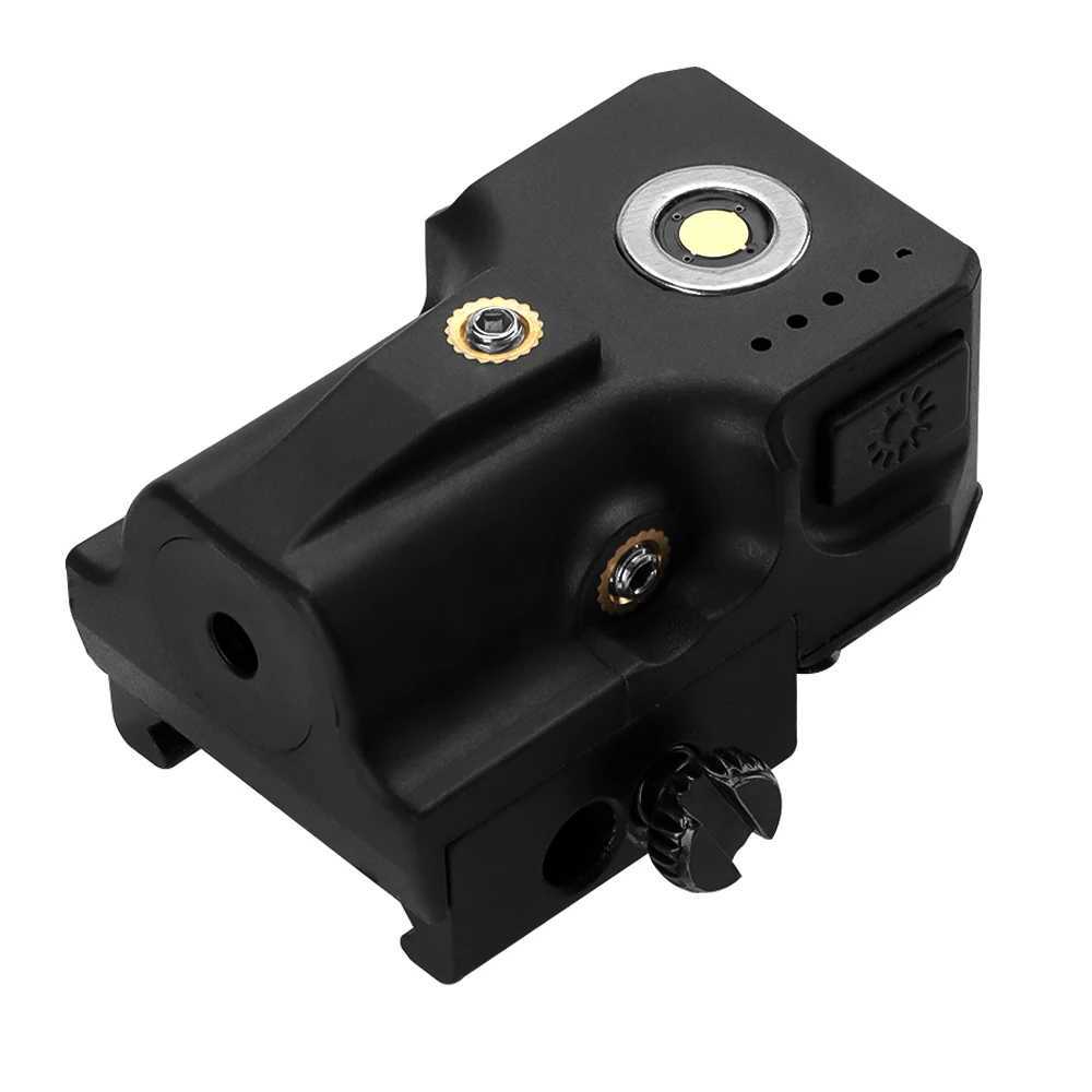 Rail Aiming Laser Pointer Red Green Blue Laser Sight Pointer Airsoft Power Pistol Laser For 20mm Rail Rechargeable Gun Laser X250319