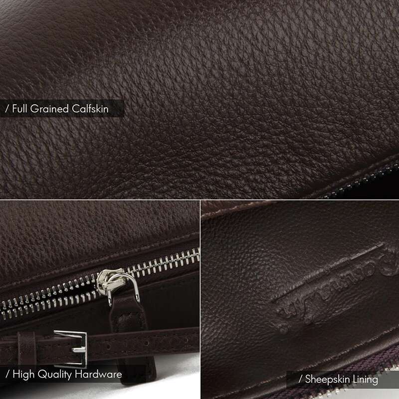 Donna-in Full Grained Calfskin Mini Handbag for Women Real Leather with Shoulder Strap Barrel-shaped Crossbody Purses
