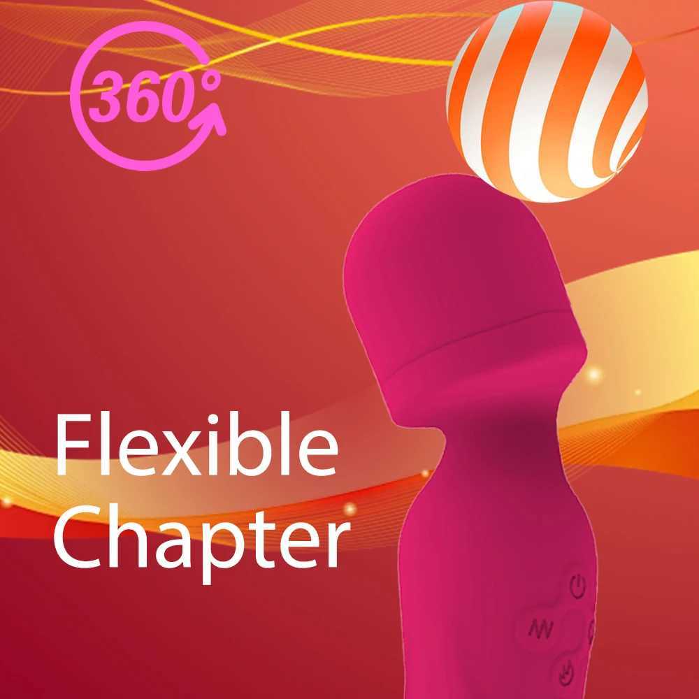Powerful AV Magic Wand Dildo Vibrator for Women Clitoris Stimulator Erotic Toys G Spot Vagina Massager Adult Sex Toys for Female W250319