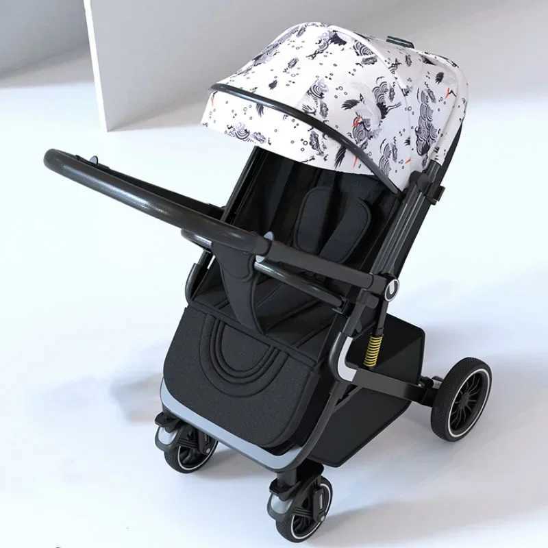 Lightweight baby stroller for infants aged 0 to 3 comfortable baby stroller for sitting and lying down multiple baby strollers Z250319