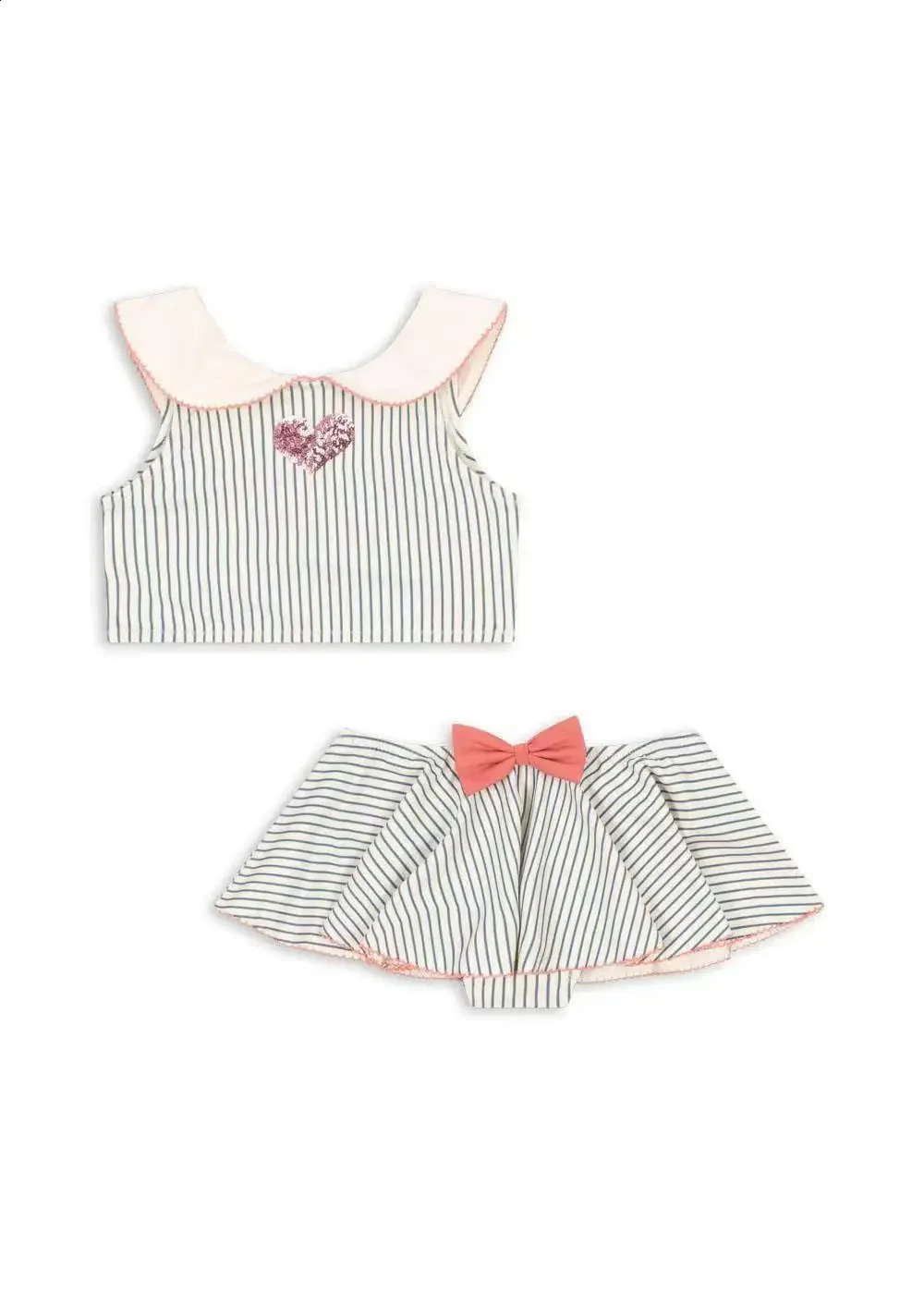 Kids Swimwear Sets 2025 KS Summer Toddler Baby Girls Swimsuits One Piece Cute Print Holiday Outwear Bikini Clothes 250319