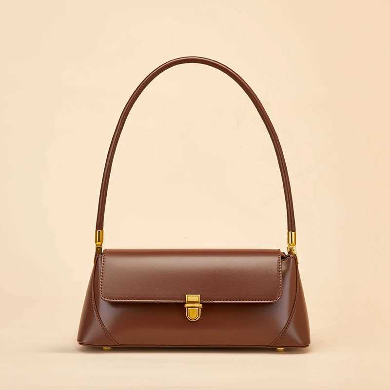 New Arrival Hifashion Cowhide Genuine Leather Underarm Shoulder Bags For Women 2025 Trend Designer Top Handle Female Tote Ladies Handbags T250318
