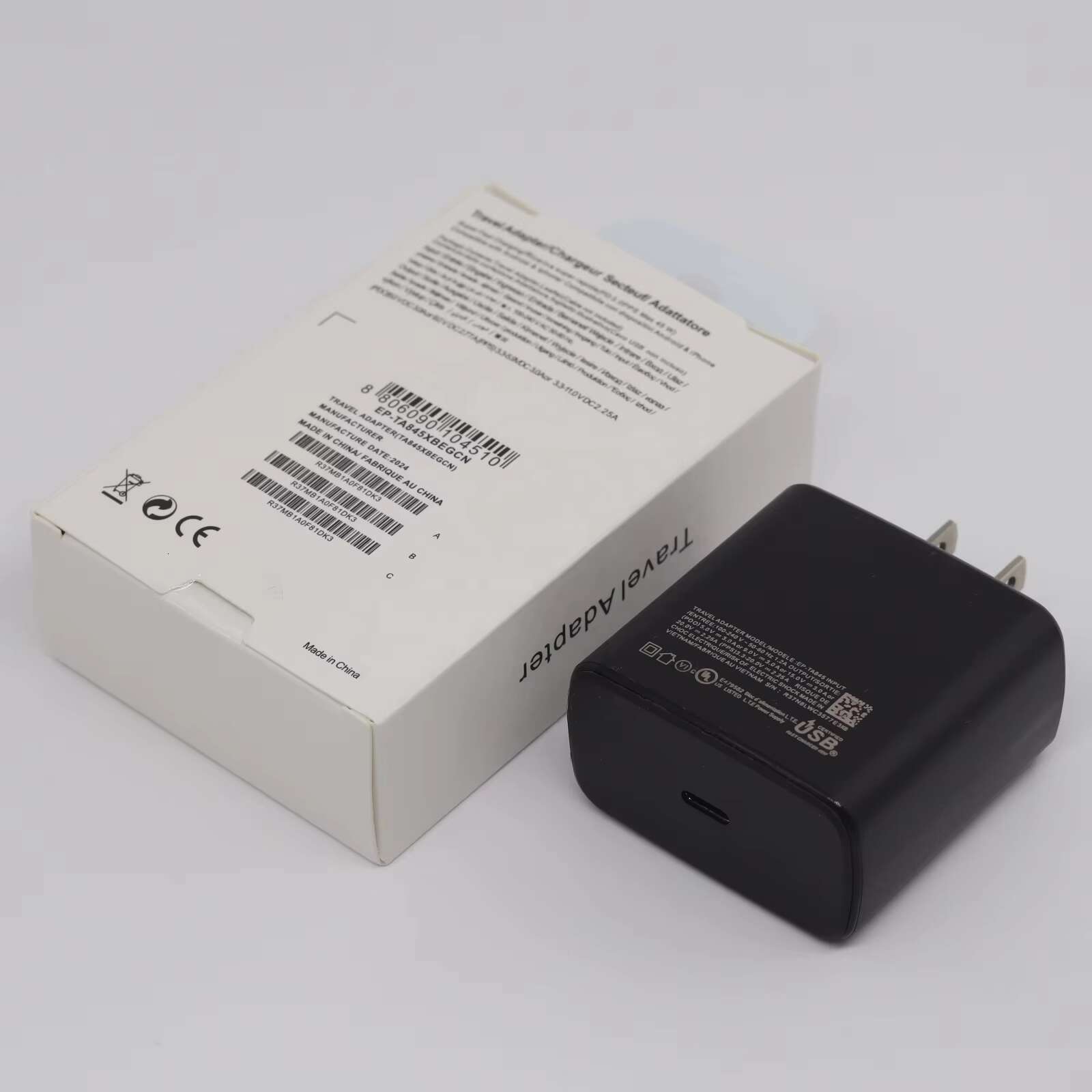 45W Super Charging USB Power Adapter PD 3.0 TYPE C Fast Charger for Samsung Galaxy Note 10/Note 20 S21 S22