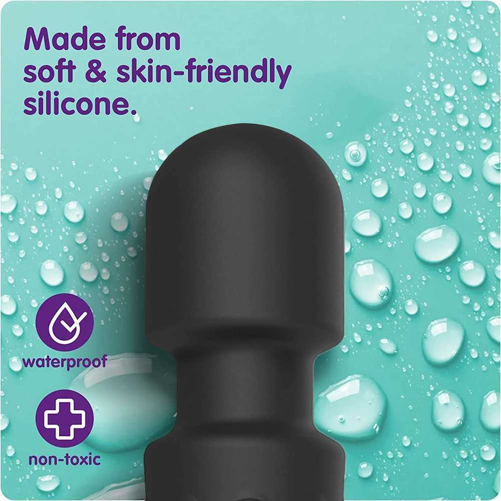 Hot Dragon 20 mode powerful vibration mini vibrator Usb charging handheld stick massager Clitoris G-Spot vibrator womens sex toy W250319