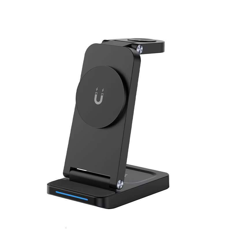 Factory Wholesale 15W 3 in 1 Phone for Apple Watch Earphone Fast Wireless Charger