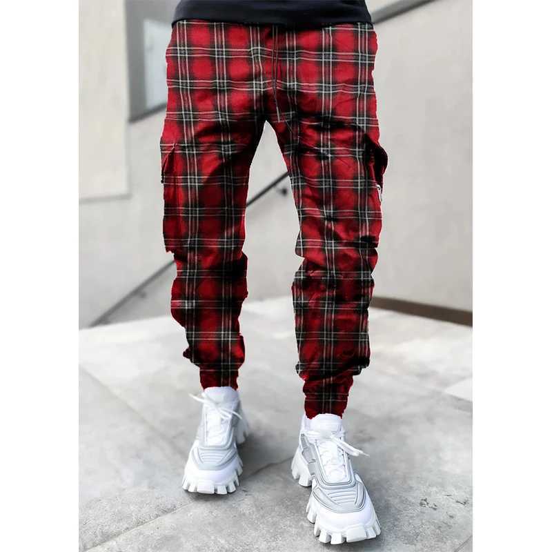 Hip Hop Printing Pants Men Trousers Fashion Streetwear Sweatpants for Men Joggers High Street Loose Cargo Pants Men X250319