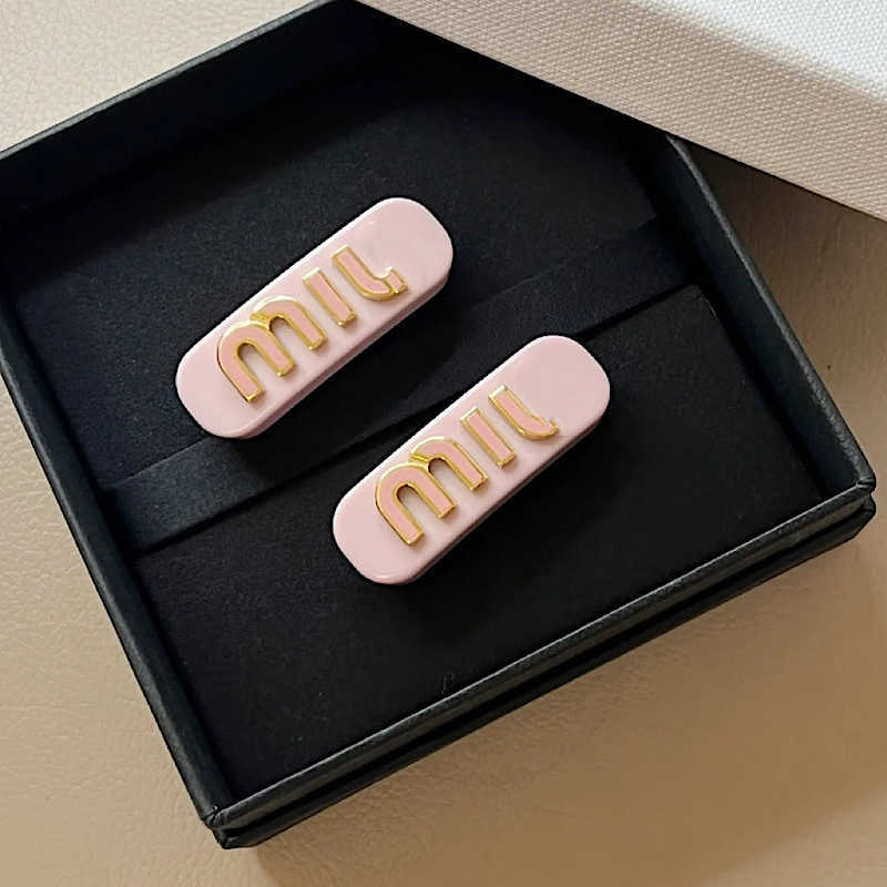 Hair Clips Barrettes Hair Clip High-quality Zhao Lusi Internet Celebrity Same Style Versatile Edge Bangs Spring Side H250318