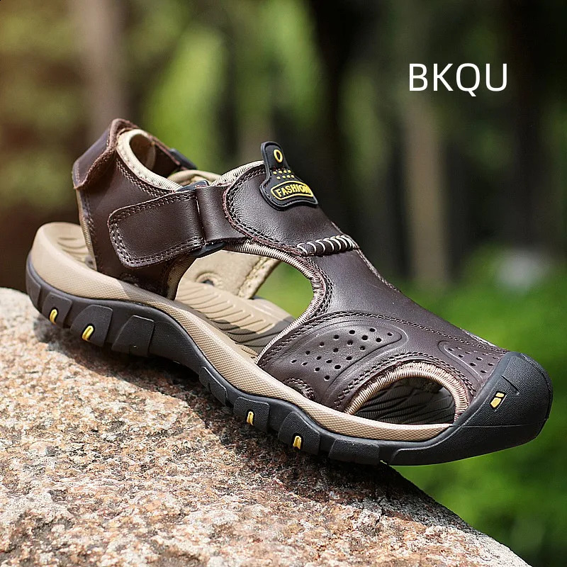 Mens Summer Sandals Fashion All-match Trendy Comfortable Breathable Massage Wear-Resistant Sports Big Size Casual Summer Main 250317