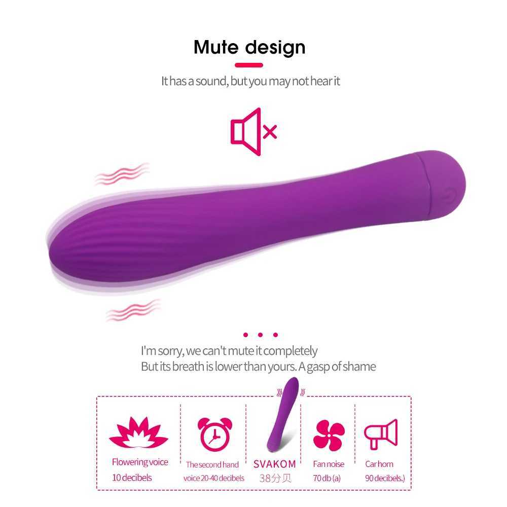10 Modes G-Spot Vibrators AV Wand Vagina Massagers Clitoris Stimulation Sex Toys Shop For Women Adult Couple Female Masturbators W250319