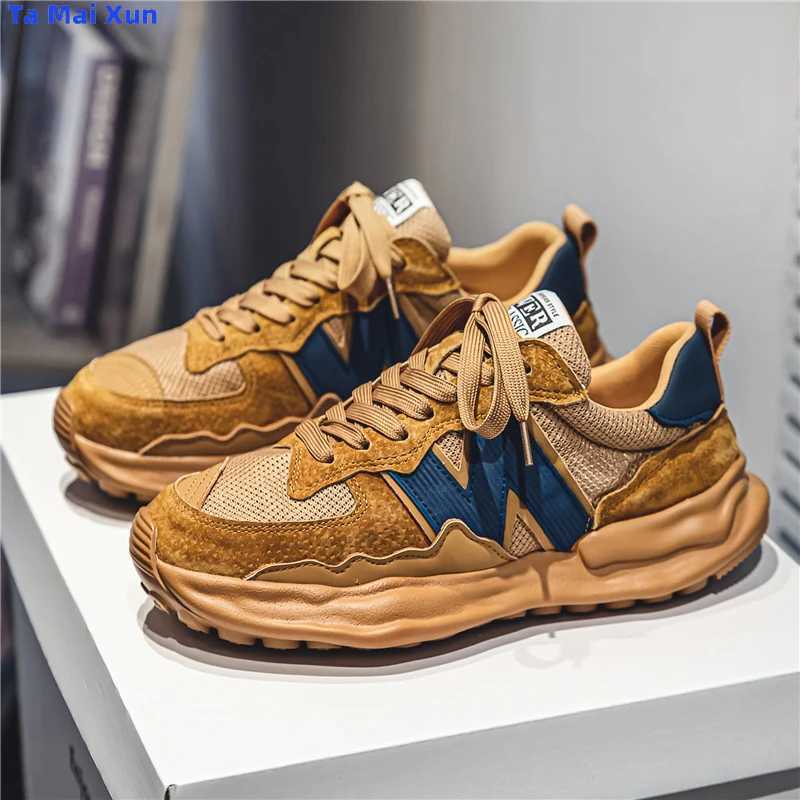 Mens casual shoes Forr Gump shoes new breathable fabric sports shoes mens training shoes casual four season sports shoes Y250318