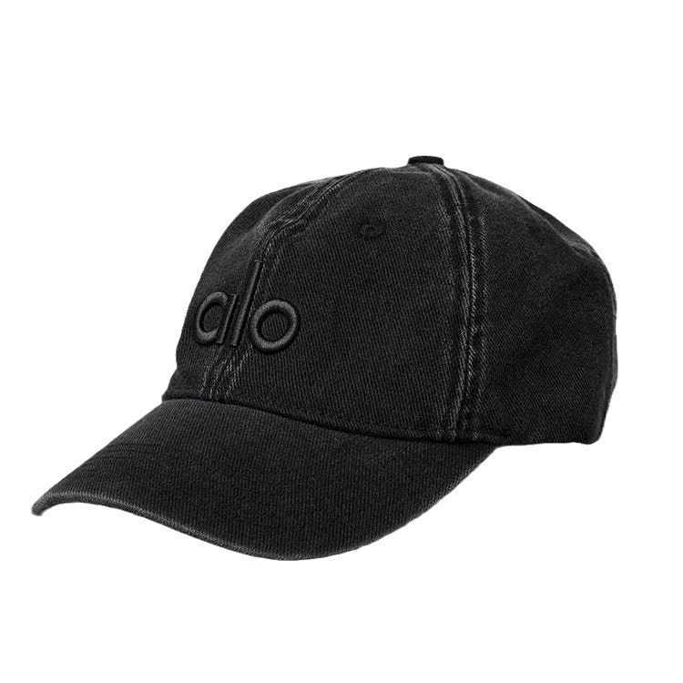 Ball Caps Yoga Washed Denim Hat Embroidery Cotton Sun Baseball Cap H250318