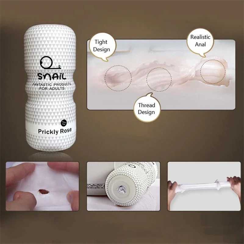 Realistic Vagina Anal Male Masturbator Silicone Soft Tight Cat Sex Adult Toy Penis Sex ToyXJ250319