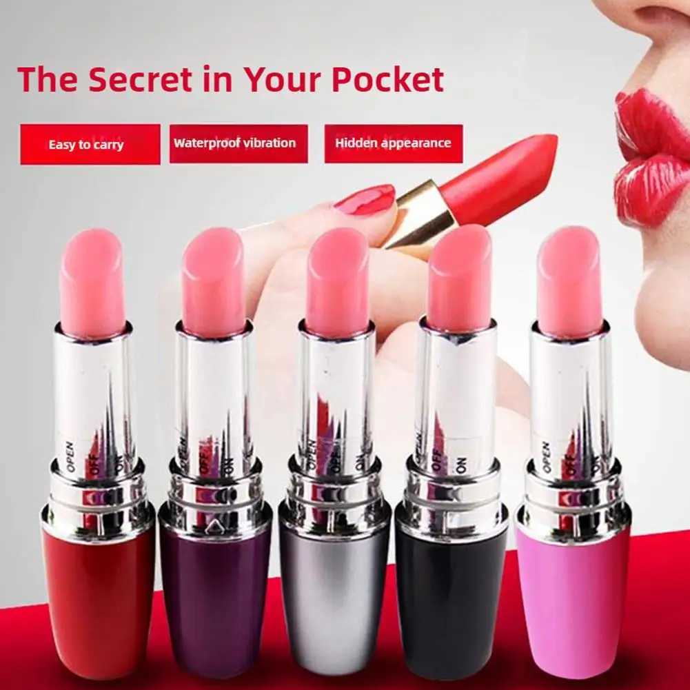 Powerful lipstick vibrator female G-spot Clit stimulator vaginal massager mini bullet vibrator masturbator female sex toy W250319