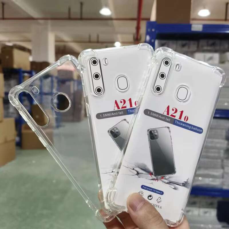 Anti-fall Shell for Samsung A20-A30 Series Mobile Phone Case-Transparent Soft TPU Back Cover with Shockproof Feature