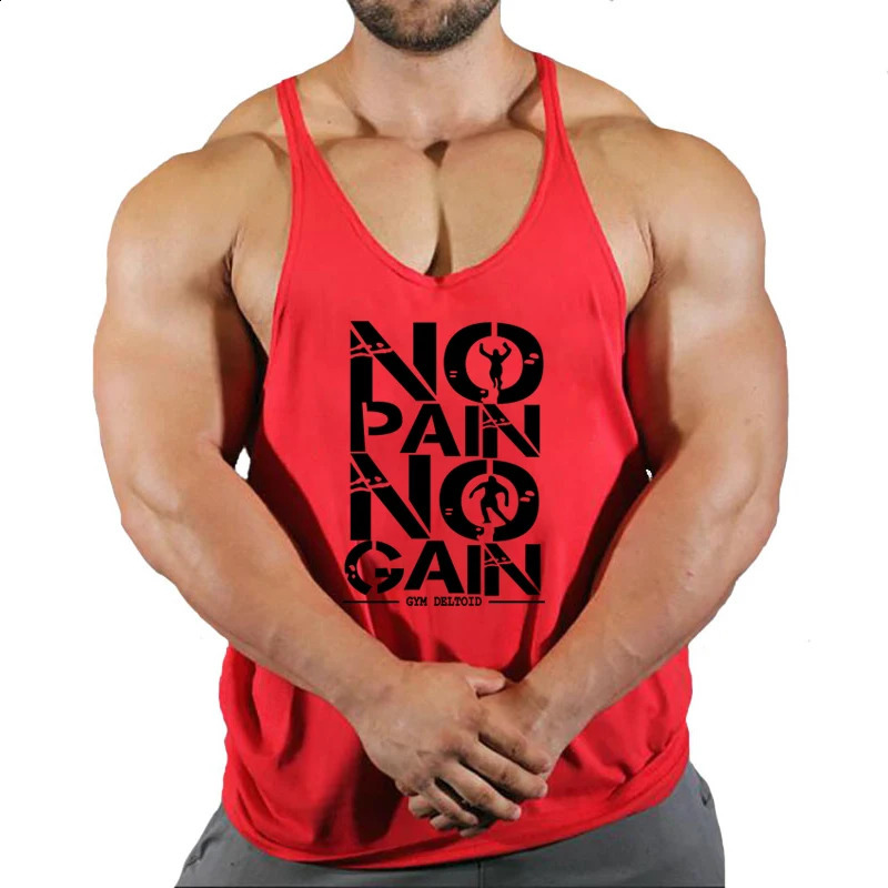 Gym Clothing Mens Bodybuilding Hooded Tank Top Cotton Sleeveless Vest Sweatshirt Fitness Workout Sportswear Tops Male Suspenders 250319