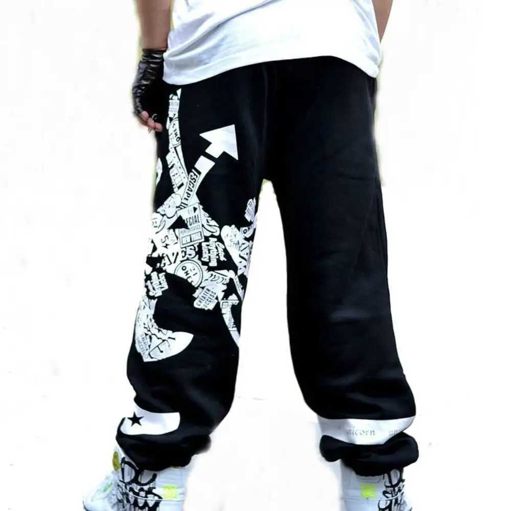 Sweatpant Mens Board Sports Trousers Youth Street Dance Wide Legs Pants Loose Rap Hip Hop Britches Harajuku Baggy TrackBottoms X250319