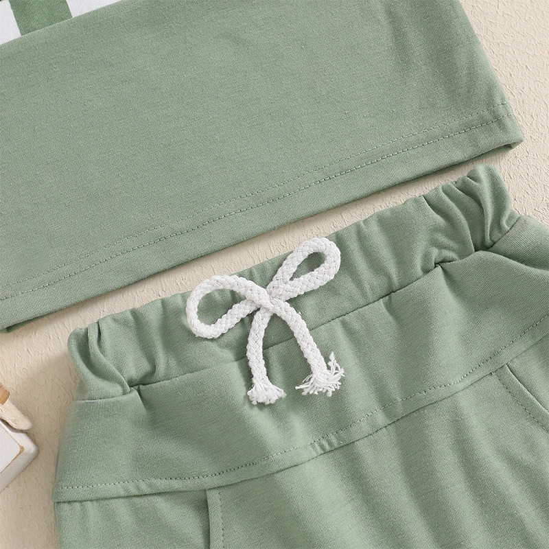 Baby boy casual suit plain weave sleeveless vest elastic waist shorts 2piece set summer clothing 250312