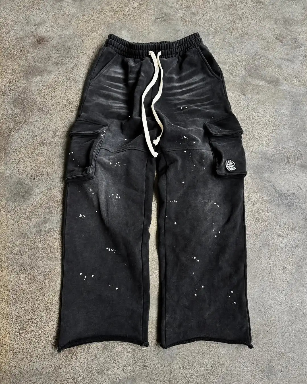 Fashion street pocket casual pants womens clothing merchandise American retro trend sports Harajuku Y2k 250318