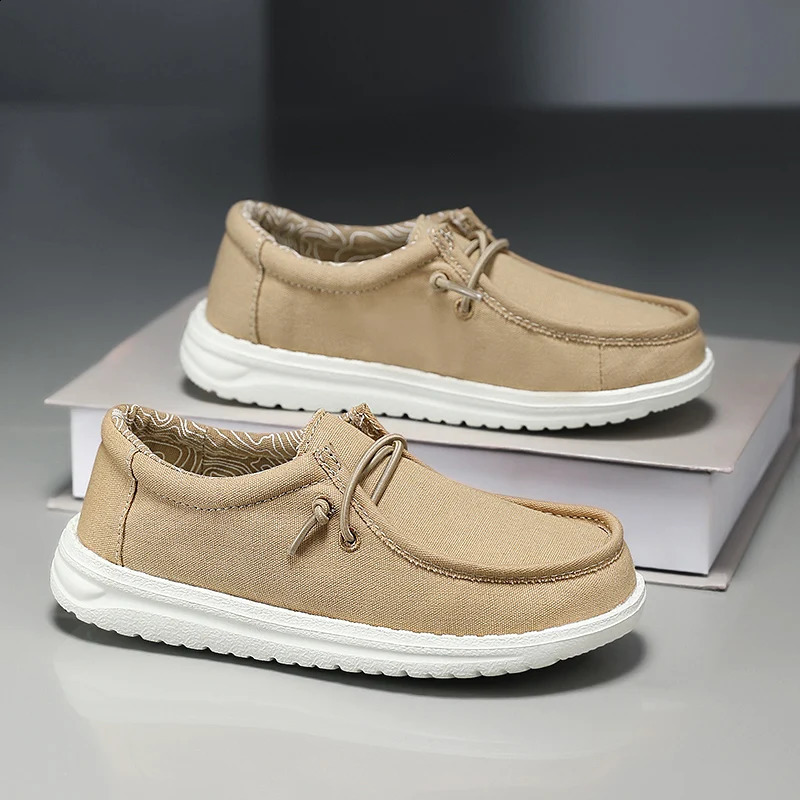 Childrens casual canvas shoes boys fashionable comfortable breathable suitable for daily wear sports walking 250319