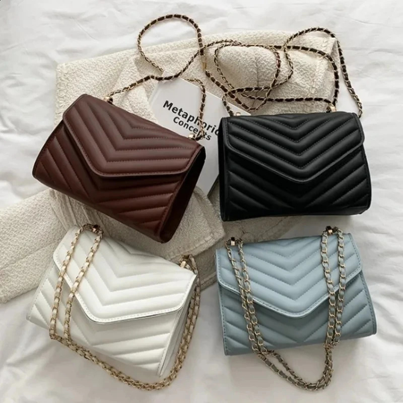 Fashion Sling Shoulder Bag Retro Pu Leather Messenger Handbags Solid Color Leisure Stylish Crossbody Bags For Women Girls 250318
