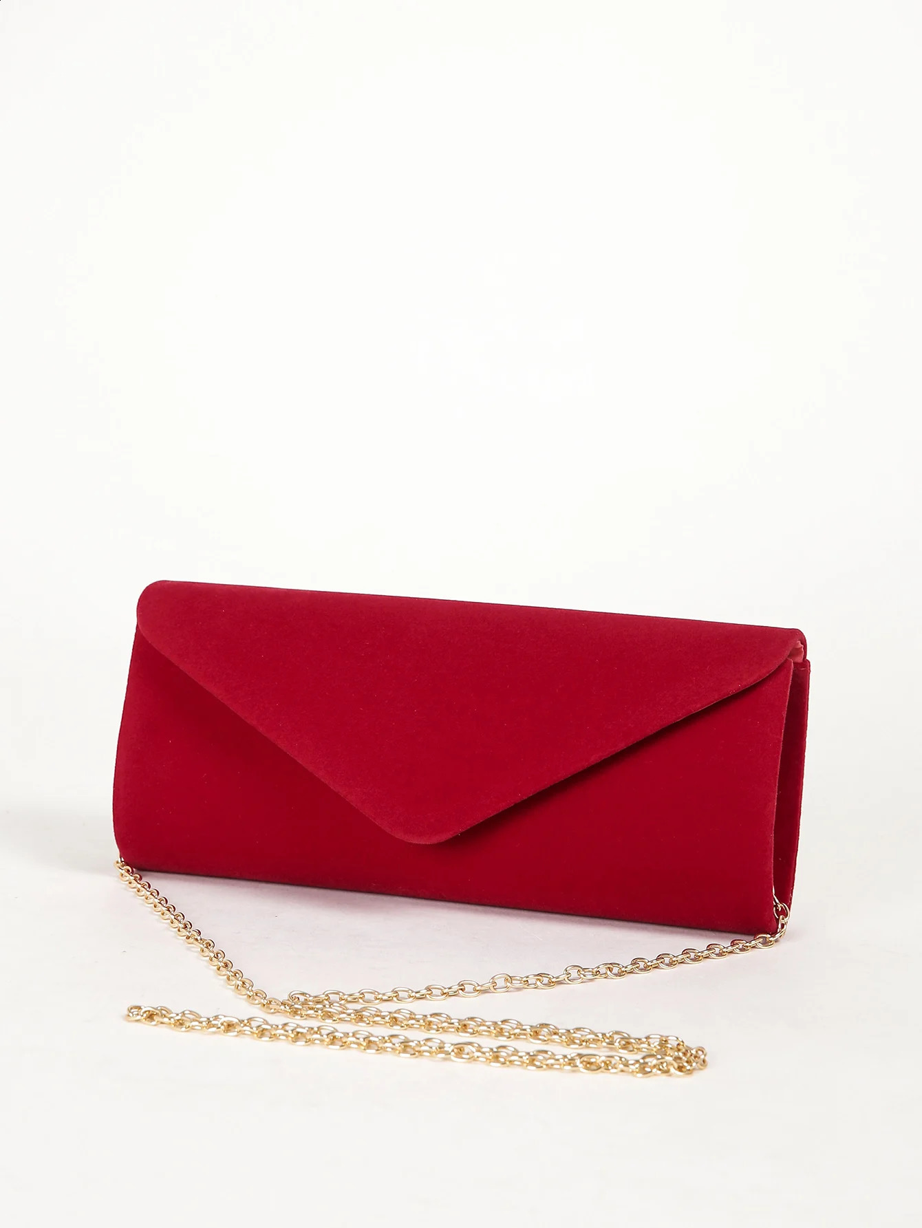Elegant Clutch Purses Evening Bag for Women Party Prom Black-Tie Events Velvet Handbag Shoulder Cross Body Bag With Detachable C 250314
