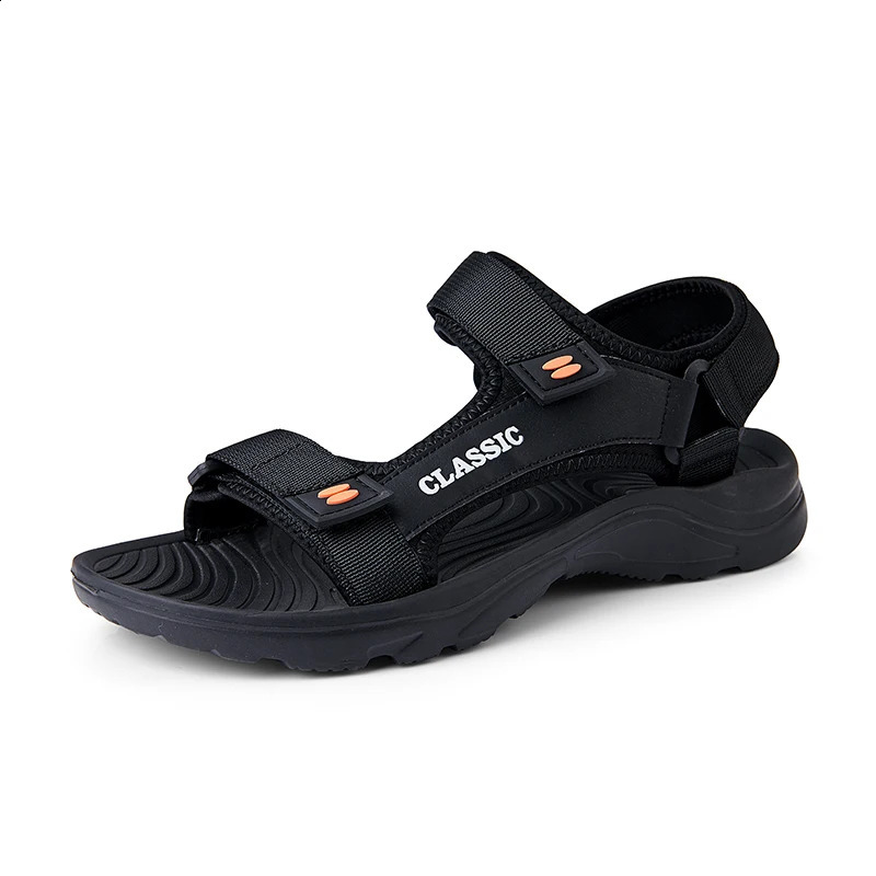 Men Sandals Summer Leisure Beach Holiday Sandals Men Shoes Outdoor Sneakers Male Retro Comfortable Casual Sandals Men 250317