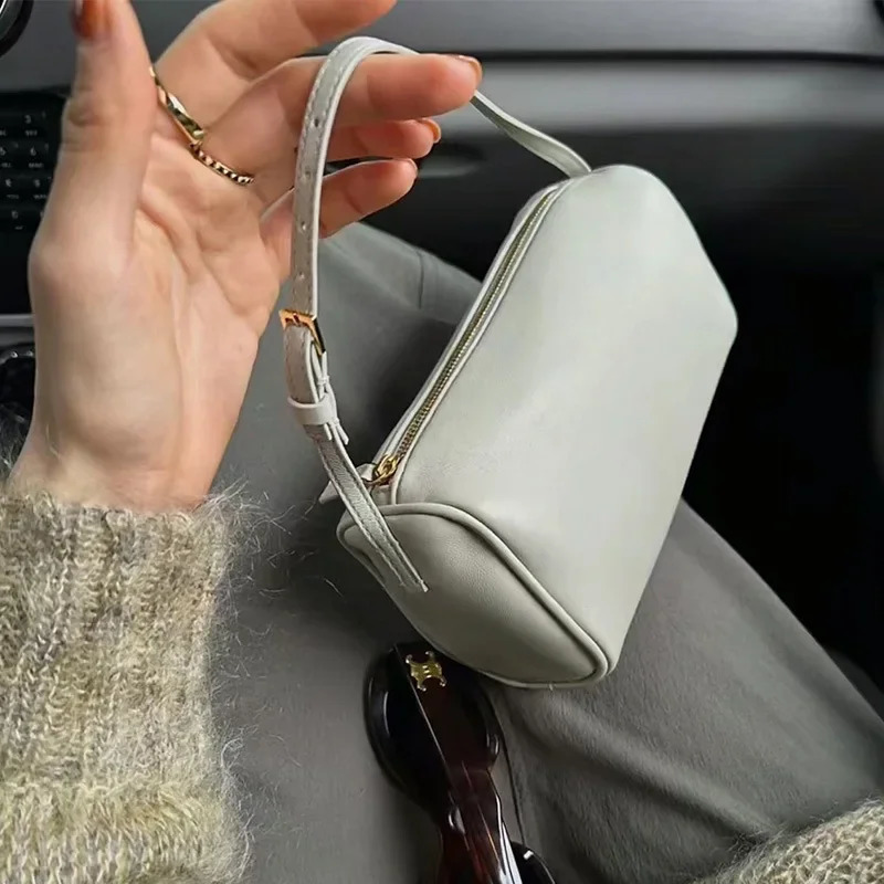 Kendall 90s Mini Square Handbag One Shoulder Underbag Cross Body Bag Soft Material Simple n Womens 250317
